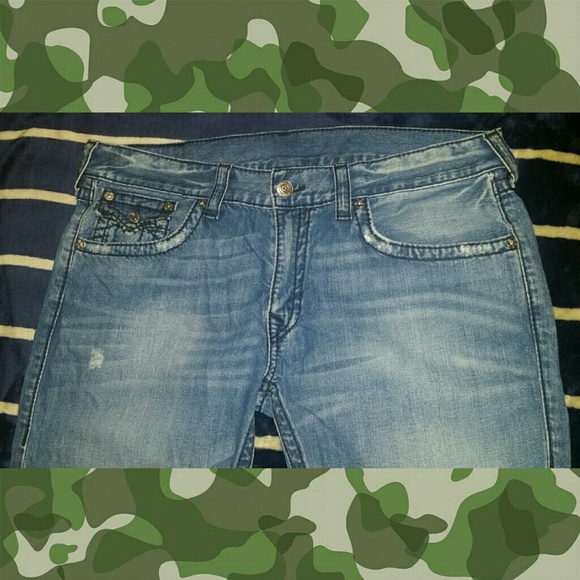 True Religion Authentic Mens Boot Cut Jeans - Picture 3 of 12